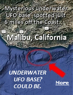 A mysterious formation lurking deep in the ocean has been spotted just a few miles off the coast of Southern California. Geographically known as Sycamore Knoll, the natural underwater structure looks like a bump pushing up from the ocean floor, with a flat, table-like top. It has been studied by scientists for years, though recent claims by conspiracy theorists have suggested Sycamore Knoll might be an underwater 'alien base.' Never say never.